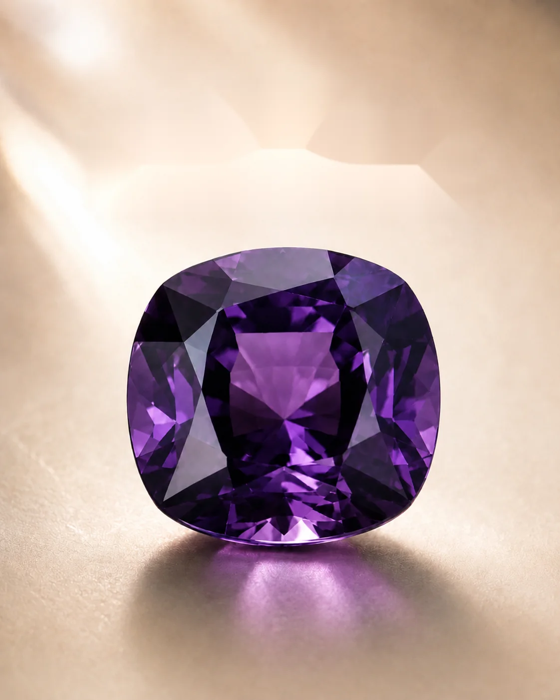 Real photographed Amethyst gemstone for February