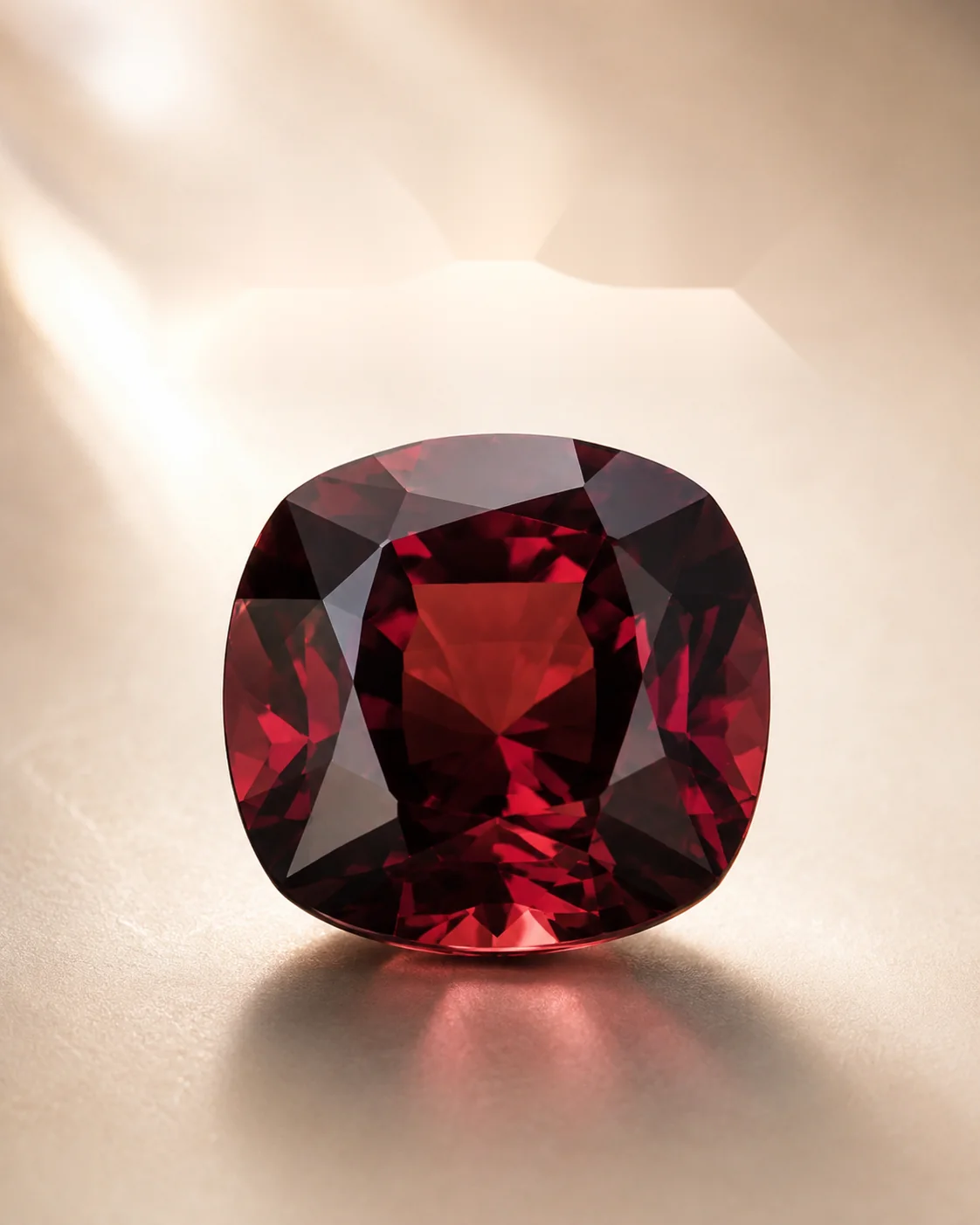 Real photographed Garnet gemstone for January