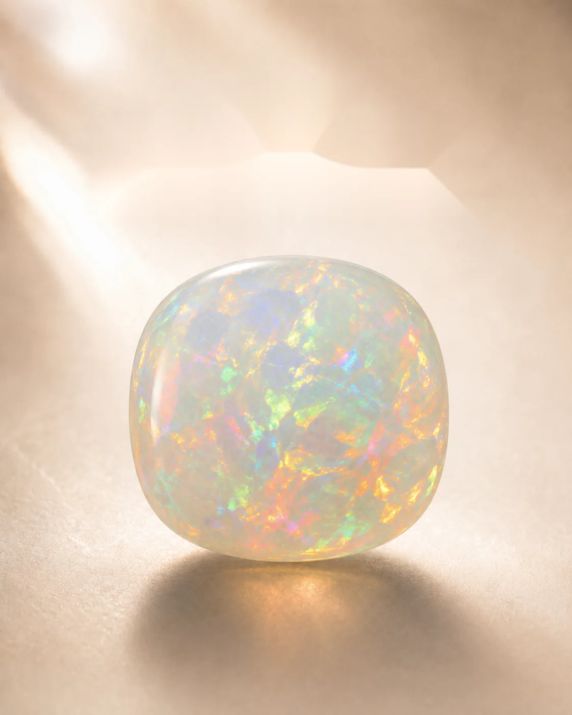 Real photographed Opal gemstone for October