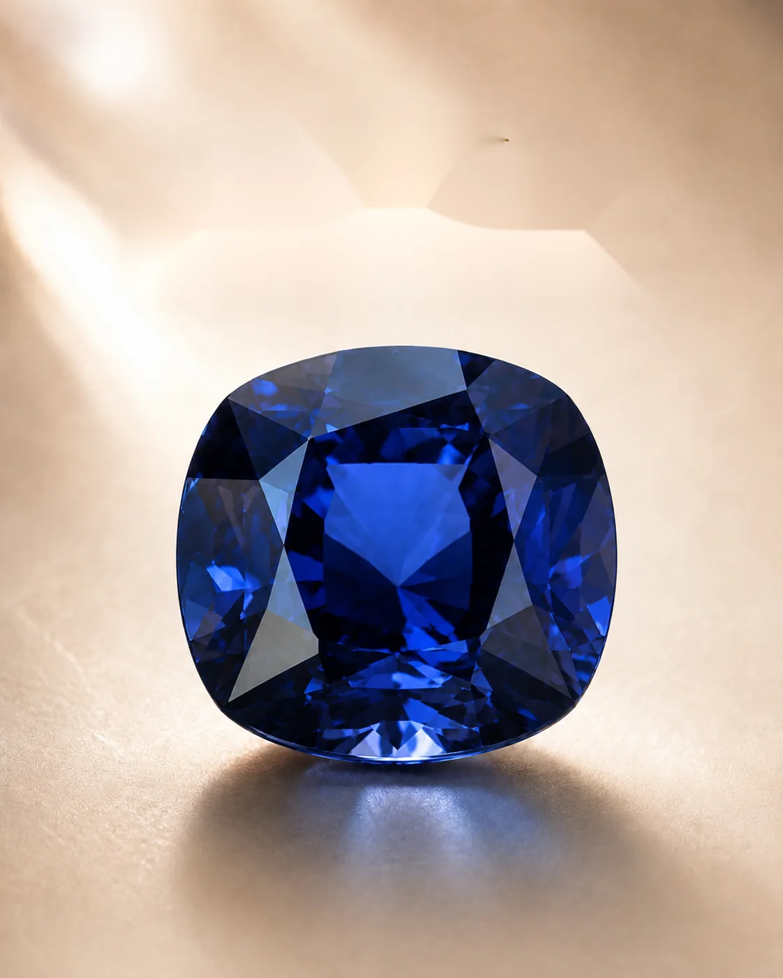 Real photographed Sapphire gemstone for September