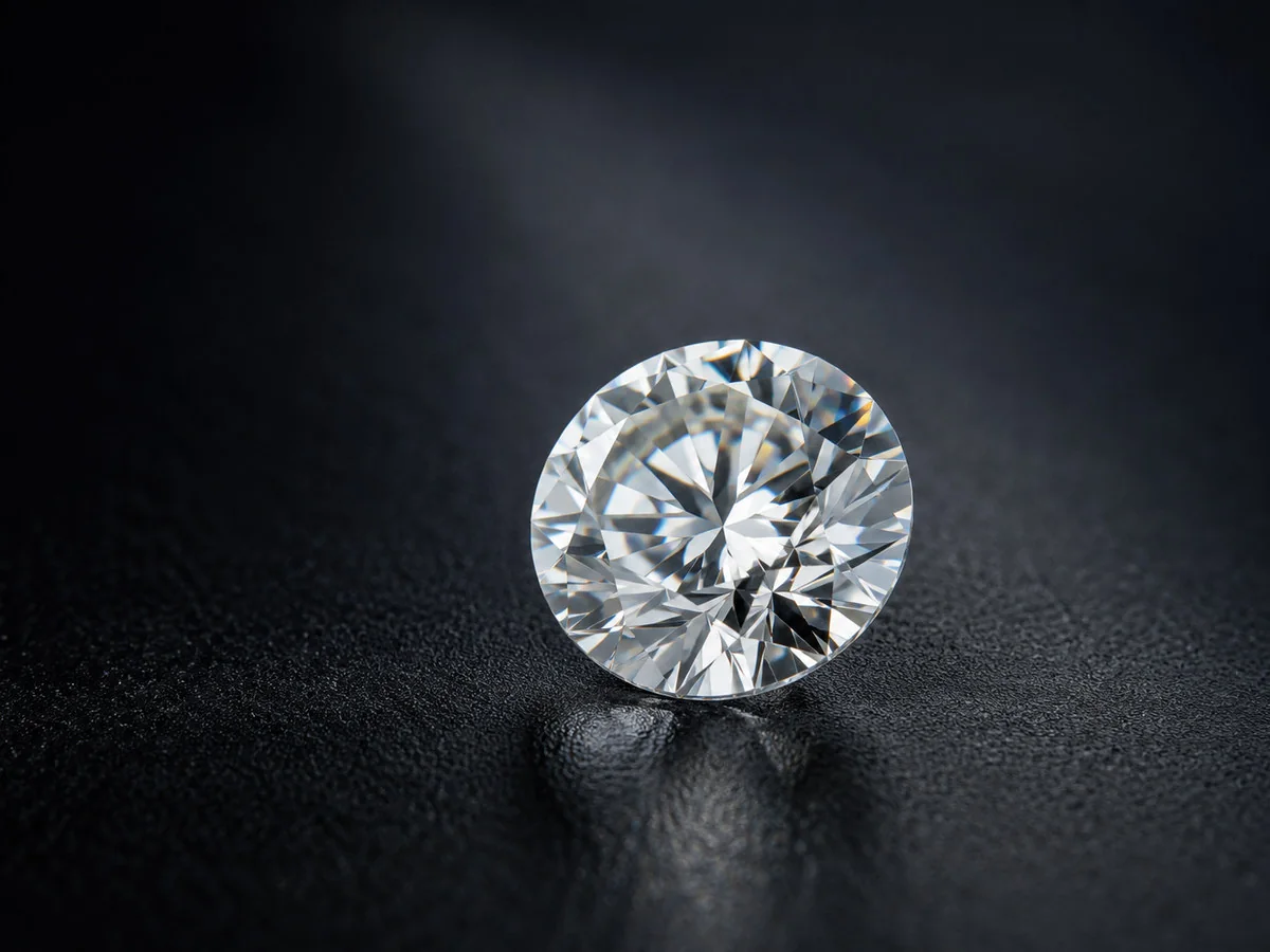 Loose lab-grown diamonds