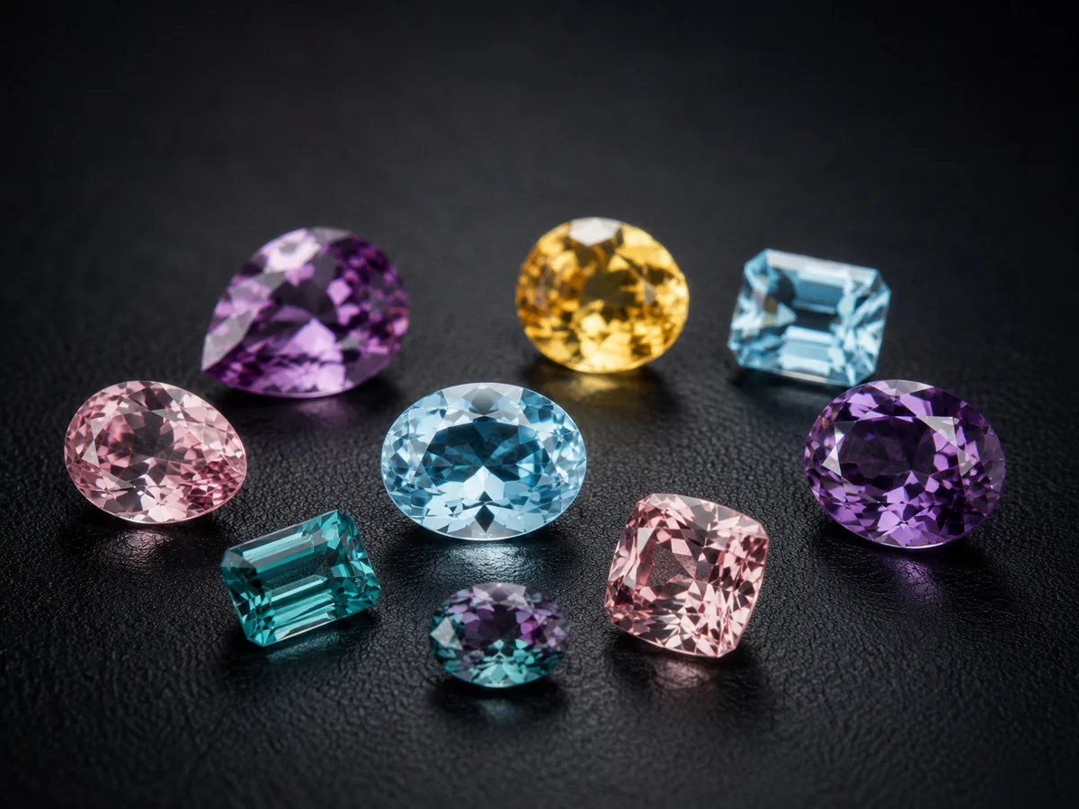 Loose lab-grown other gemstones